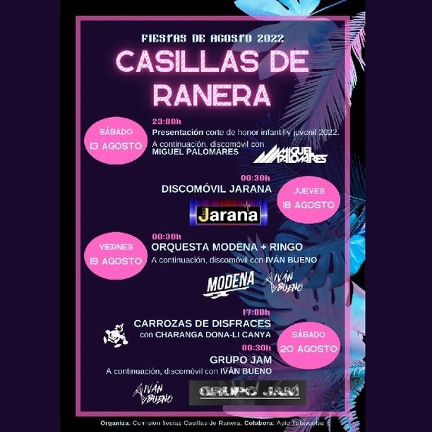 Programa de Fiestas de Casillas de Ranera - Info en www.radioserrania.es #radioserrania #radio #cuenca #serraniadecuenca #talayuelas #casillasderanera